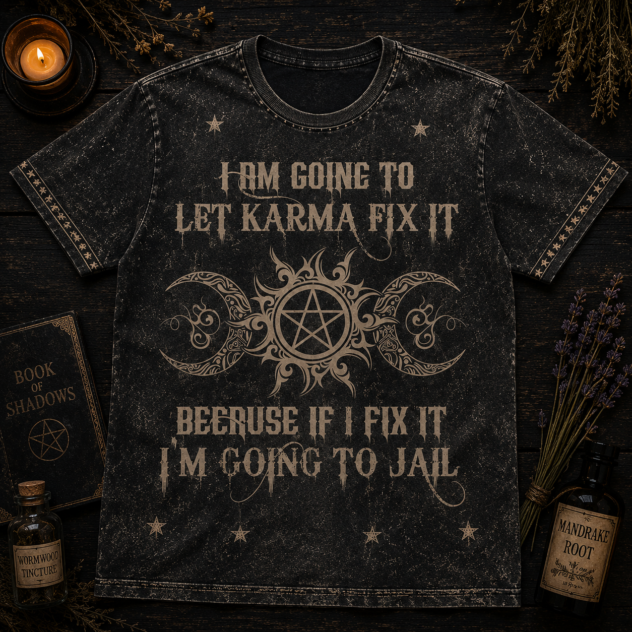 Let Karma Fix It Witch Shirt – The Perfect Gift for Witches