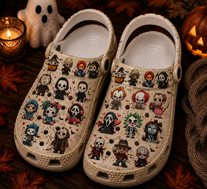 Cute Horror Halloween Crocs Version 4