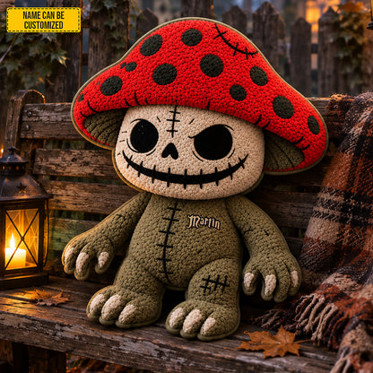 Personalized Mushroom Monster Custom Shaped Pillow