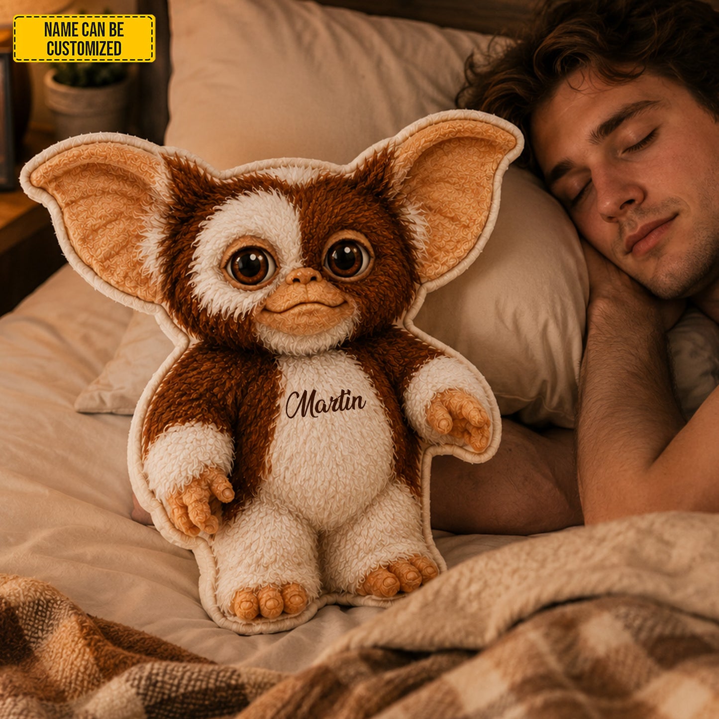 Personalized Gremlin Custom Shape Pillow