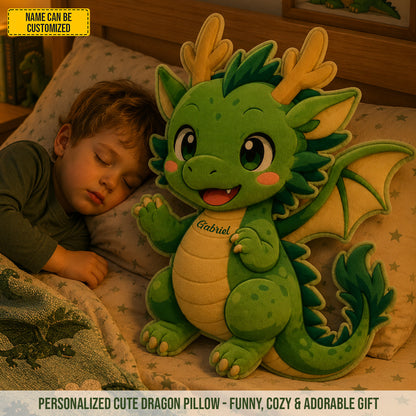 Personalized Cute Dragon Custom Shaped Pillow