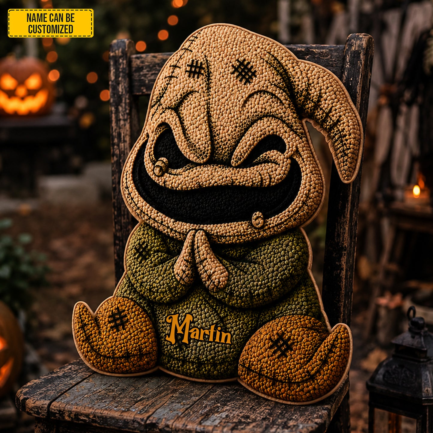 Personalized Spooky Sack Doll Custom Shaped Pillow