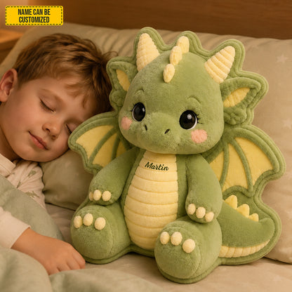 Personalized Baby Dragon Custom Shape Pillow