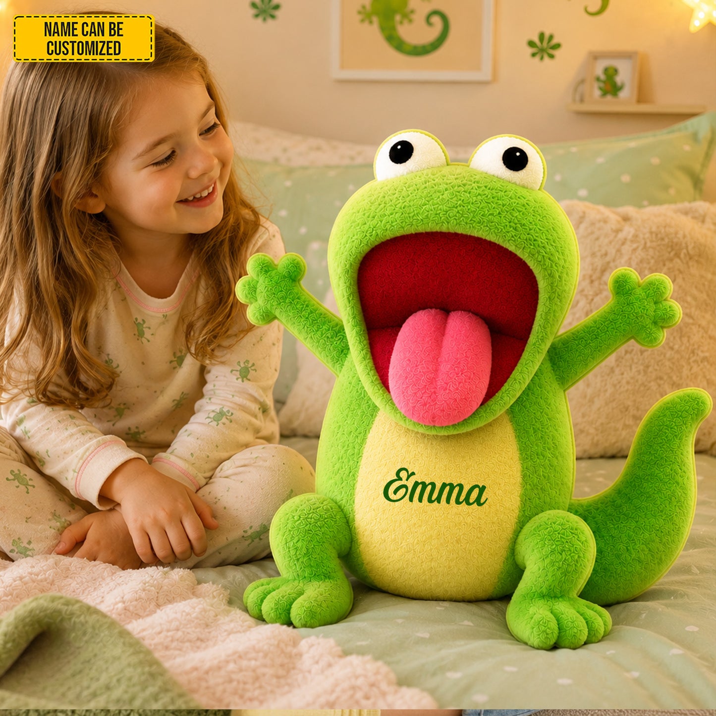 Personalized Cute Hooper Custom Shape Pillow