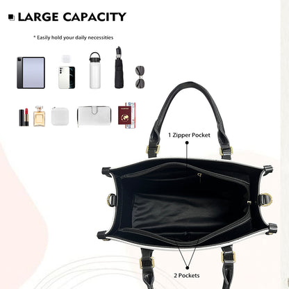 Beautiful Dragonfly - Personalized Leather Handbag