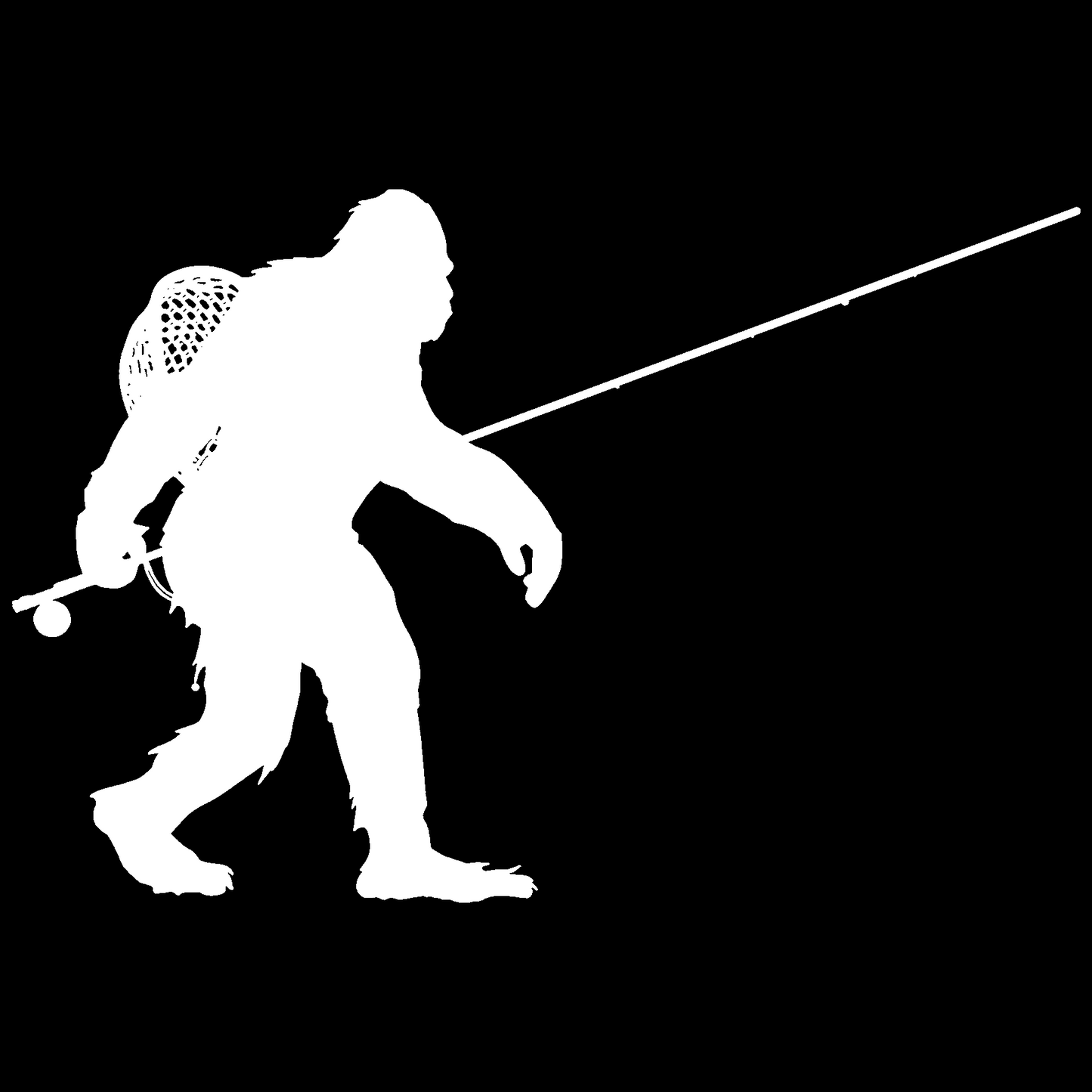 Sasquatch Fly Fishing Stickers