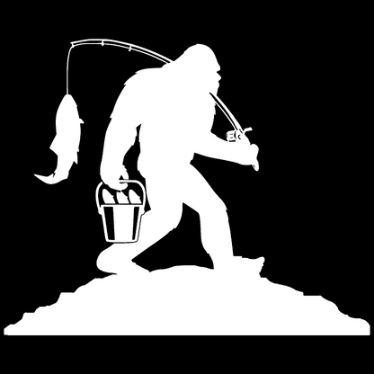 Sasquatch Reel Time Sticker