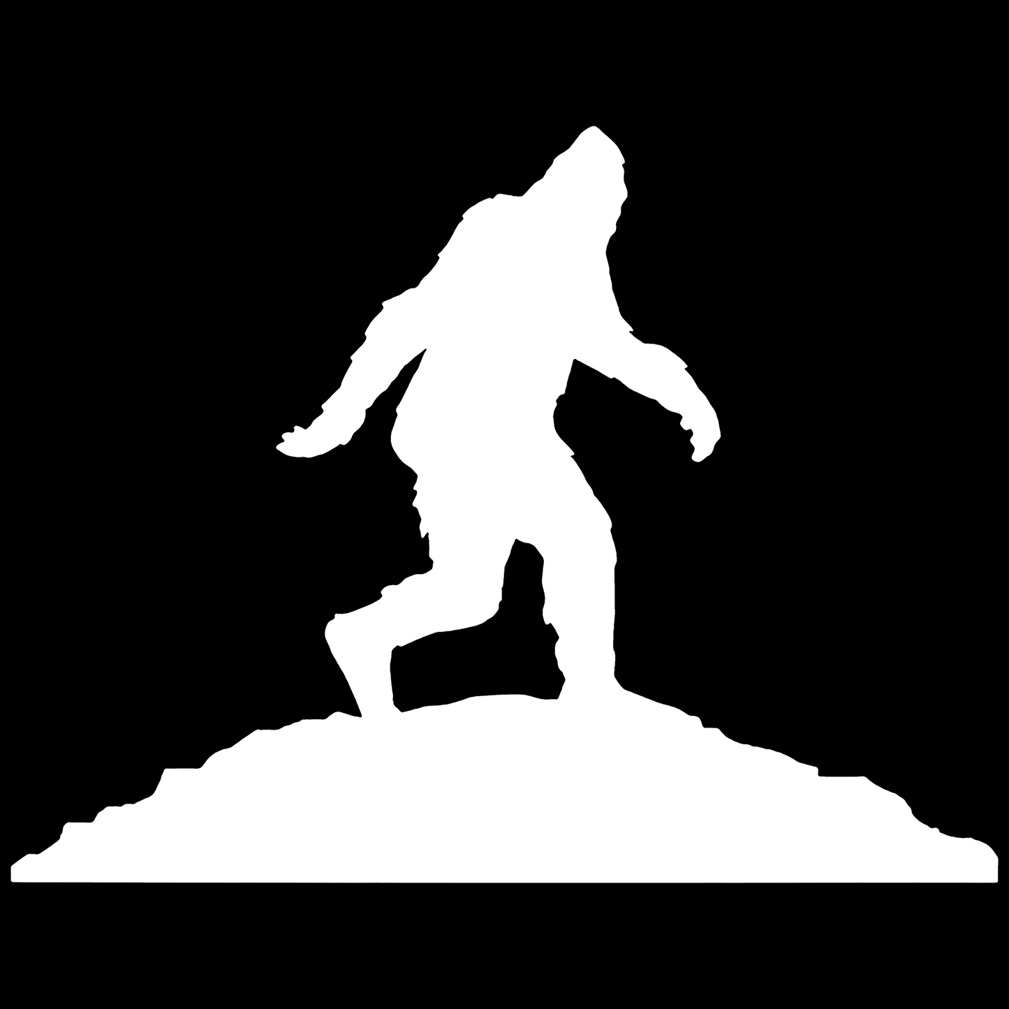 Bigfoot Windshield Stickers