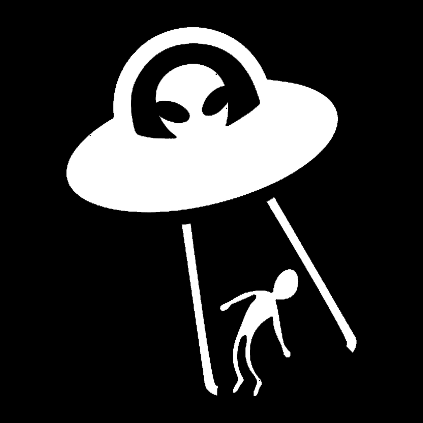 UFO & Alien Abduction Sticker