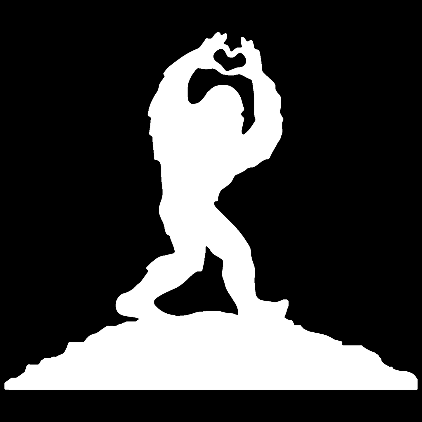 Forest Love Bigfoot Sticker