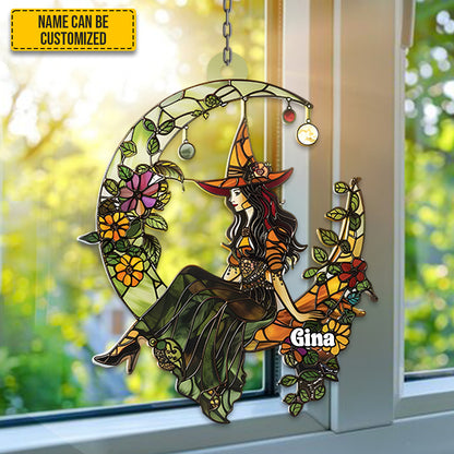 Witch Acrylic Window- Personalized Acrylic Window
