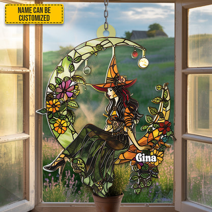 Witch Acrylic Window- Personalized Acrylic Window