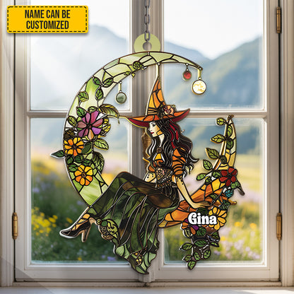 Witch Acrylic Window- Personalized Acrylic Window