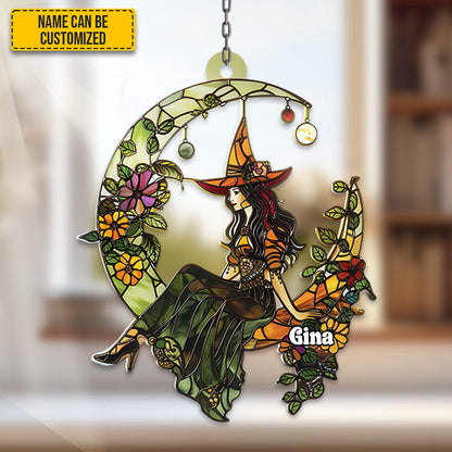 Witch Acrylic Window- Personalized Acrylic Window
