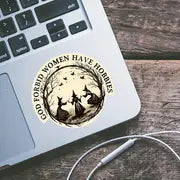 Humorous Empowered Women Sticker Decal