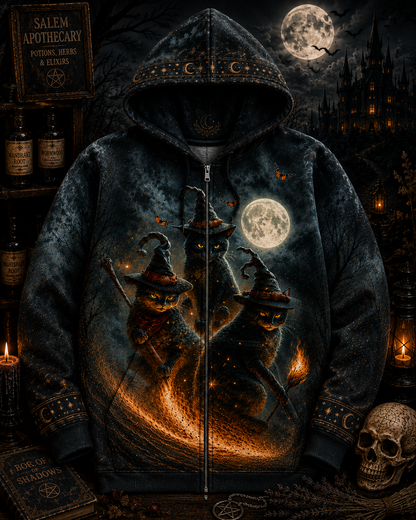 Witch Black Cat Magic Shirt – Witchy Gothic Halloween Shirt