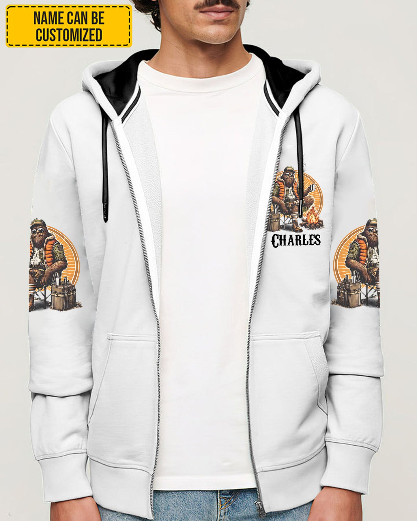Classic Spirit – Personalized Funny Bigfoot All Over Print