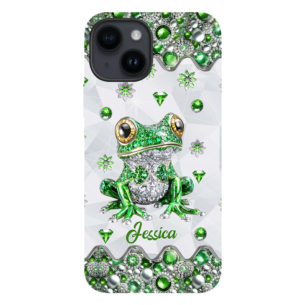 Love Frogs - Personalized Frog Full Print Phone Case