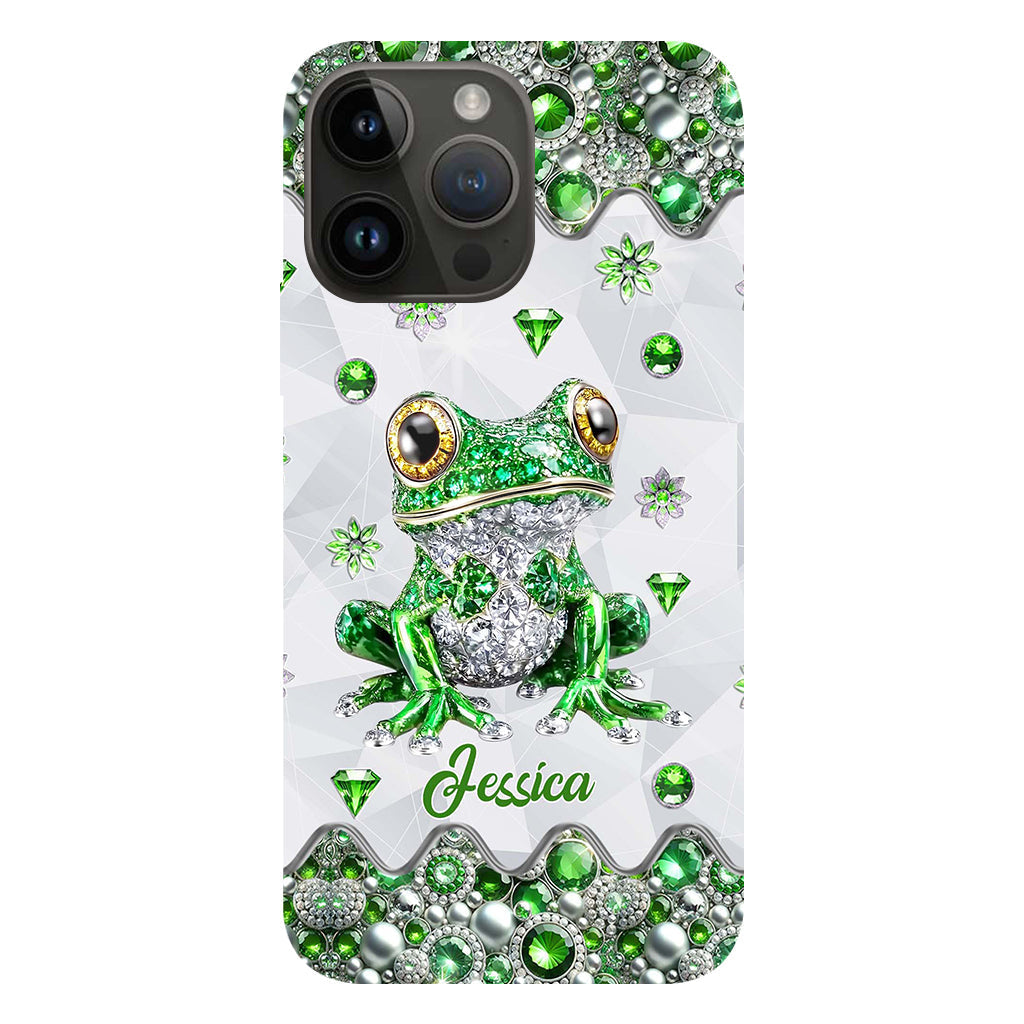Love Frogs - Personalized Frog Full Print Phone Case