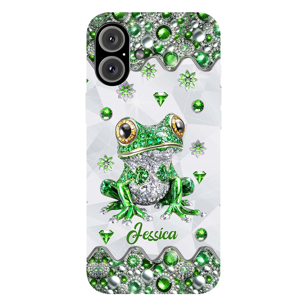 Love Frogs - Personalized Frog Full Print Phone Case