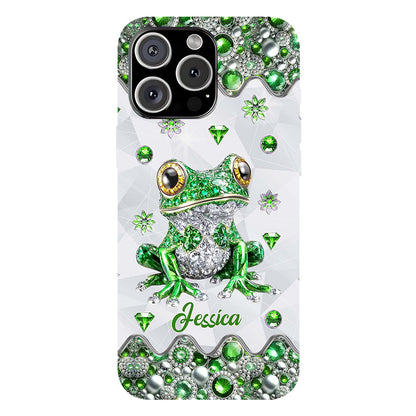 Love Frogs - Personalized Frog Full Print Phone Case