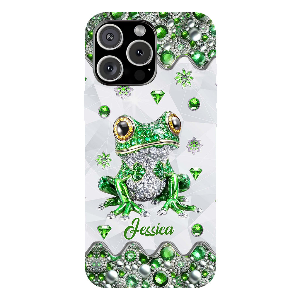 Love Frogs - Personalized Frog Full Print Phone Case